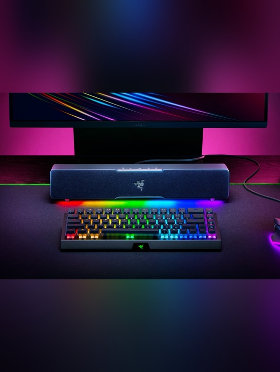Razer Other - 🎁Razer Leviathan V2X Bluetooth PC & Gaming Soundbar W/ Color Lights Black OS